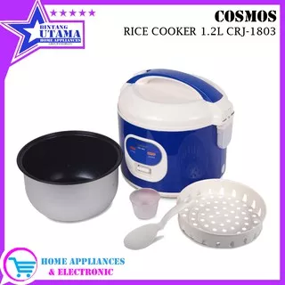 Rice Cooker / Magic Com Cosmos CRJ 1803 / CRJ1803 / CRJ-1803 Rice Cooker Mini - Kapasitas 1,2 Liter
