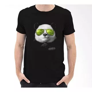 E33 / PANDA GLASSES / KAOS PRIA / KAOS DISTRO / BAJU KAOS DISTRO PRIA T-SHIRT