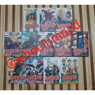 PRELOVED KOMIK PART 3 (NARUTO, FULLMETAL ALCHEMIST, ELECTRIC DAISY, BLACK CAT, DN ANGEL)