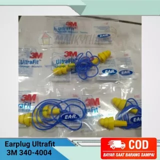 Earplug 3M Ultrafit 340-4004 Non Casing / 340-4002 + Casing