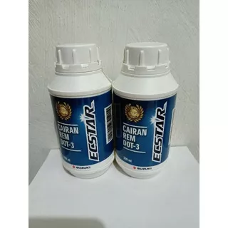 Minyak Rem motor mobil mrek SUZUKI Cairan rem DOT -3 ECSTAR 300 ML Original