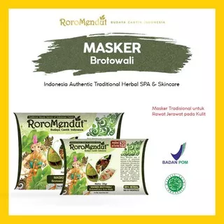 Masker Wajah Roromendut Masker Brotowali 20gr - 40gr