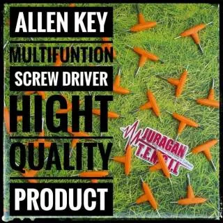 High Quality ALLEN KEY SCREW DRIVER kunci L T vape vapor MULTIFUNTION obeng min plus - + min plus