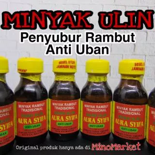 Minyak Ulin Aura Shifa Penyubur Rambut Anti Uban Khas Kalimantan