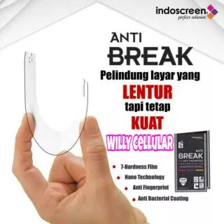 Anti Break Vivo Y20 Y30 Y50 Y19 Y17 Y12 Y15 Y69 Y71 Y83 Y81 Y91C Y93 Y95 Anti Gores Jelly Indoscreen
