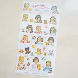 Paper Doll Mate Close Up Diary Deco Stickers
