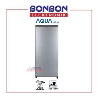 AQUA Freezer AQF-S6(DS) 6 Rak Asi / Es Batu AQFS6DS Kulkas 1 Pintu