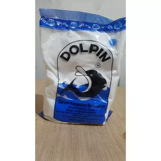 Garam Beryodium Cap Dolphin 500gr / Dolphin Salt / Garam Dolphin