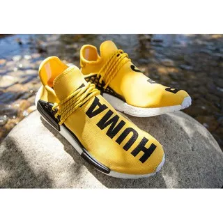 Paling Murah - Sepatu Adidas Nmd Human Race Yellow - Premium High Quality