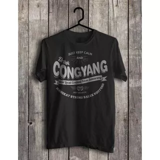 Kaos Congyang Tiga Dewa Minuman Khas Semarang Kata kata Lucu Hitam