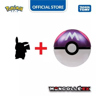 Moncolle Figure Master Ball + Random Figure Pokemon New Ori