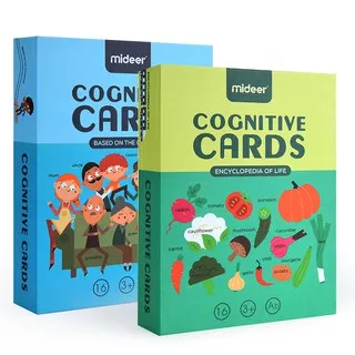 TweedyToys - Mideer Cognitive Cards - Encyclopedia Of Life/Based on The Cognition