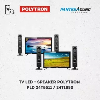 TV POLYTRON LED DIGITAL & NON 24 inch CINEMAX PLD 24T8511 / 1850 DAN SPEAKER