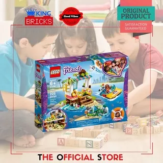 LEGO Original FRIENDS 41376 Turtle Rescue Mission - Mainan Anak Perempuan Lego Cewek Lego Kapal