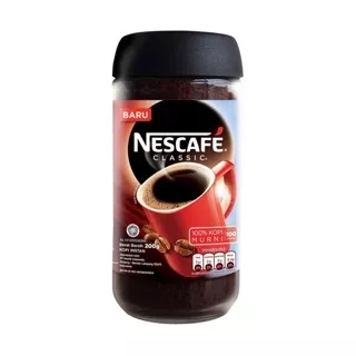 NESCAFÉ CLASSIC KOPI HITAM ASEAN JAR 200 GRAM EXP OKT - NOV 2023