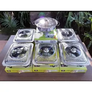 Paket Prasmanan Set 6 BMW A1 Stainless Steel