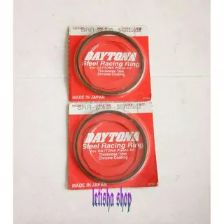 PISTON RING RACING DAYTONA SATRIA OS 175,200 RING SEHER RACING DAYTONA SUZUKI SATRIA 2T OS 175 200