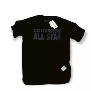 COnverse Men`s T-Shirt / Kaos C0nverse All Star Dewasa Original Bahan Katun 24s