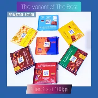 Ritter Sport 100gr ready coklat ritter sport 2023