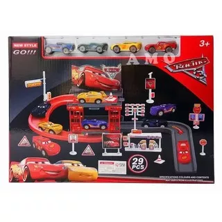 DISTRIBUTOR MAINAN SS1178 Mainan Track Parking Garage Cars Set Besar ONLINE LENGKAP