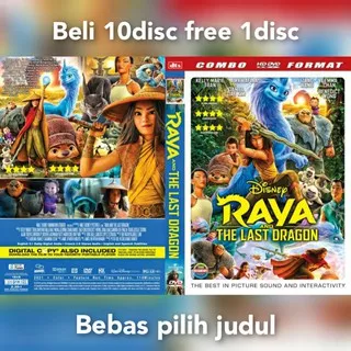 kaset dvd raya and the last dragon 2021