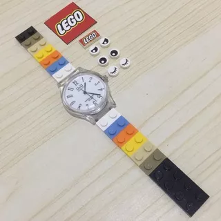 Strap Lego | Lego Watch | Lego Brick Original | Tali Jam | Kado unik