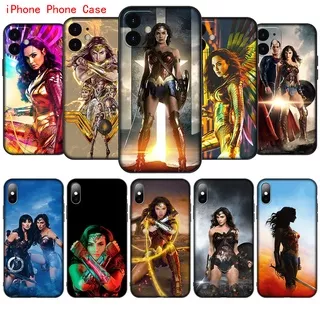 Drd59 Casing Soft Case Tpu Silikon Motif Marvel Wonder Woman Untuk Iphone 8 / 8 + / 7 / 7 + / 6s / 6 + / 5 / 5s