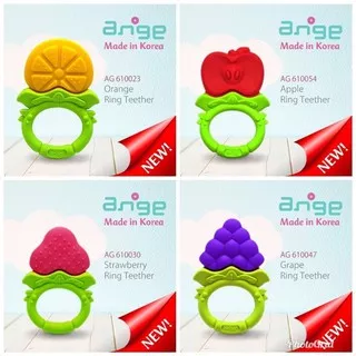 Ange Ring Teether Orange, Apple, Strawberry, Grape