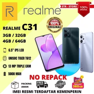 REALME C31 4/64 GB REALME C31 3/32 GB GARANSI RESMI REALME