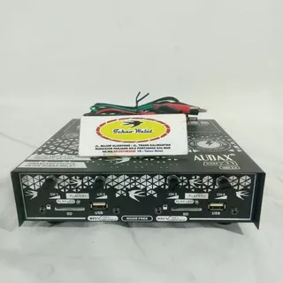 Ampli walet audax axm11, mesin panggil walet, mesin pancing suara burung walet, 2 player 4 channel