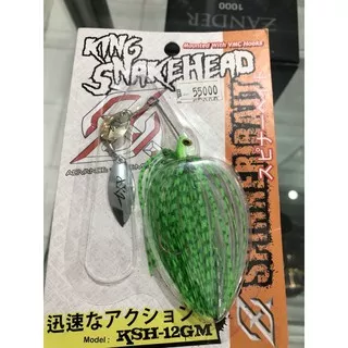 umpan gabusan spinner bait axz king snake head