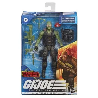 GI Joe Classified Series 10 Cobra Island Beach Head Action Figure