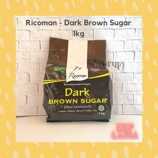 Dark Brown Sugar Ricoman / Brown Sugar 1 kg