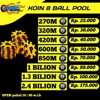 KOIN 8 ball pool