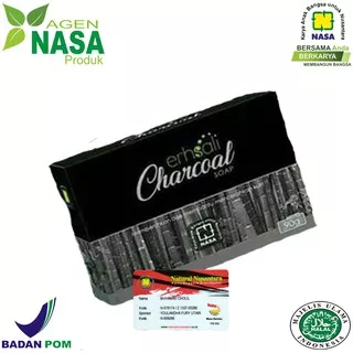 ERSHALI Charcoal Soap NASA / Agen Nasa Produk