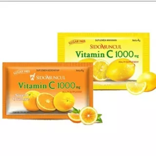 C 1000 Sidomuncul Vitamin C 1000 Sidomuncul Orange/Lemon per Box