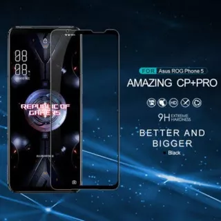 Pelindung Layar Tempered Glass Full Cover For Asus ROG Phone 5 / 5S / 6 / 6D / 6 Pro / 6D Ultimate