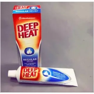 deep heat original heat rub mentholatum 140gr 140 gr