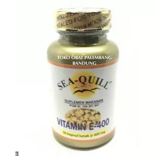 VITAMIN E 400 IU 30 KAPSUL LUNAK SEA QUILL SEA-QUILL VITAMIN E-400