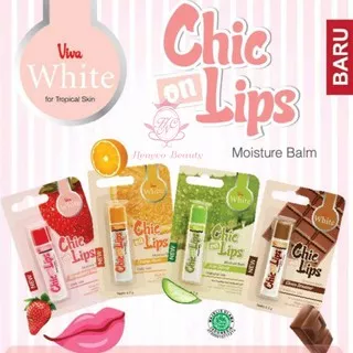 VIVA White Chic On Lips Lip Moisture Balm 4,2gr