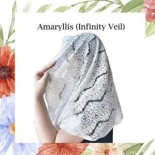 Mantilla/Mantila/Kerudung Misa/Veil Amaryllis (Infinity Veil) Terbaru