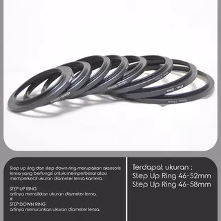 Step Up Ring diameter 46mm - [ 52mm s/d 58mm ] [ Protect ]