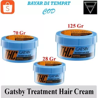 GATSBY POMADE TREATMENT HAIR CREAM NORMAL / Gatsby Pomade / Minyak Rambut Gatsby Cowok Original Murah GATSBY TREATMENT HAIR CREAM NORMAL 28GR, 70GR & 125GR | THC | KRIM Minyak Rambut  Gatsby Getsby Minyak Rambut Gesby