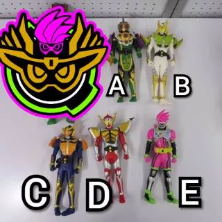 Big Sofubi Kamen Rider Ex Aid dan Kamen Rider Gaim Series Harga Satuan
