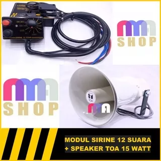 modul sirine patwal 12 suara speaker toa 15 wat5 narae nalae 25 watt