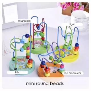 littlenan.edustore - MINI ROUND BEAD/ MINI WIRE MAZE GAME / ALUR KAWAT MINI