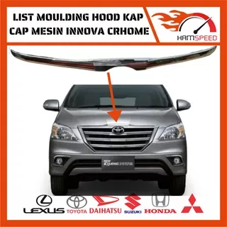 List kap mesin innova 2012 2015 model ganti/Hood Molding / List Kap Mesin Grand Innova Chrome