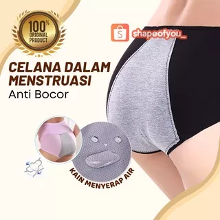 CD Mens / Celana Dalam Cewek Wanita Mens Menstruasi Anti Bocor Free Size Bahan Lembut Katun Nyaman