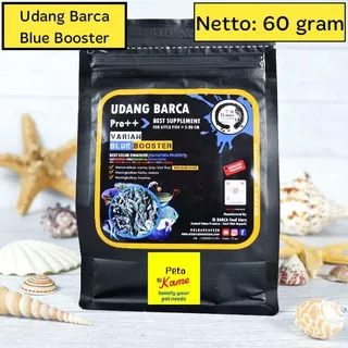 El Barca Udang Kering Pro Blue Booster 60gr | Pakan  Channa Barca, Auranti, Blue Pulchra, Stewarti, Andrao, Silver Arwana. dst