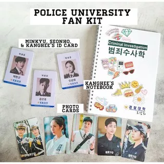 Police University Jin Young Krystal Jung Kdrama Fan Kit